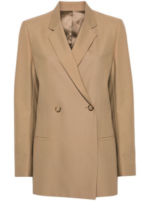 TOTEME notched-lapels double-breasted blazer - Neutrals