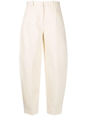 TOTEME organic cotton tailored trousers - Neutrals