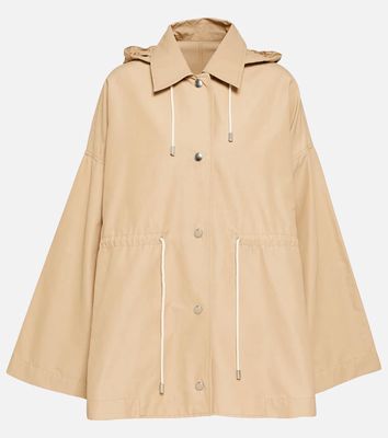 Toteme Oversized cotton-blend trench coat