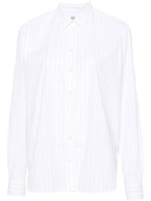 TOTEME pinstripe cotton shirt - White