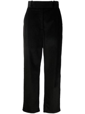 TOTEME pleated corduroy trousers - Black