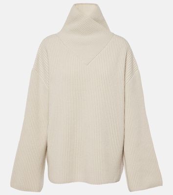 Toteme Ribbed-knit wool turtleneck sweater