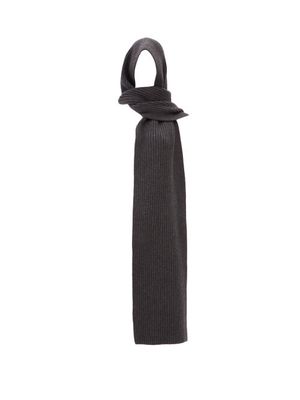 Toteme - Ribbed-wool Snood Scarf - Womens - Grey