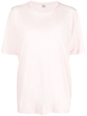 TOTEME short-sleeve T-shirt - Pink