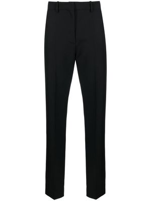 TOTEME straight-leg tailored trousers - Black