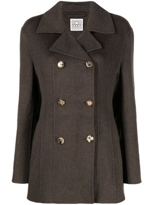 TOTEME tailored double-breasted jacket - Brown