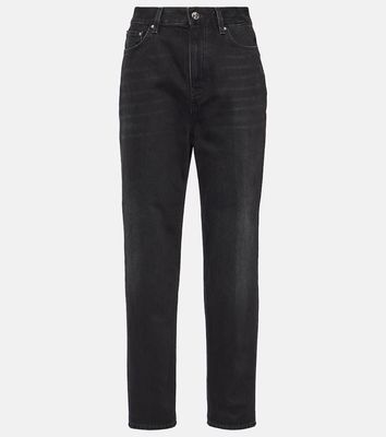 Toteme Tapered high-rise jeans