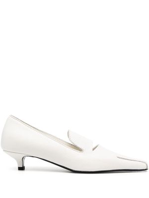 TOTEME The Cutout 50mm loafers - White