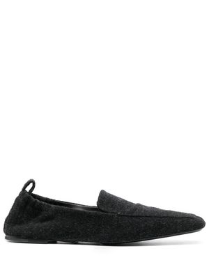 TOTEME The Felt travel loafers - Grey