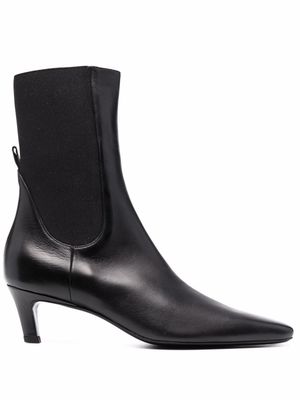TOTEME The Mid heel ankle boots - Black
