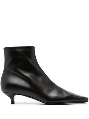 TOTEME The Slim 35mm ankle boots - Black
