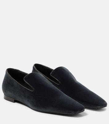 Toteme The Venetian suede slippers
