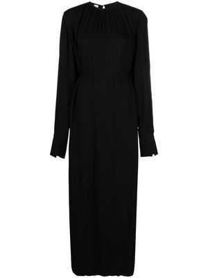 TOTEME tie-waist maxi dress - Black