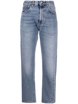 TOTEME twisted-seam straight jeans - Blue