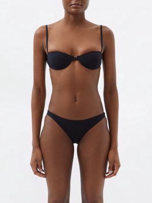 Toteme - Underwired Bikini Top - Womens - Black