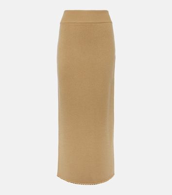 Toteme Wool and cashmere-blend midi skirt