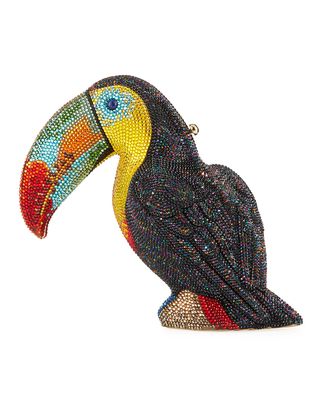 Toucan Toco Crystal Clutch Bag
