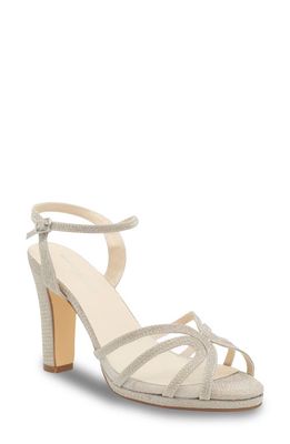 Touch Ups Anya Ankle Strap Sandal in Champagne