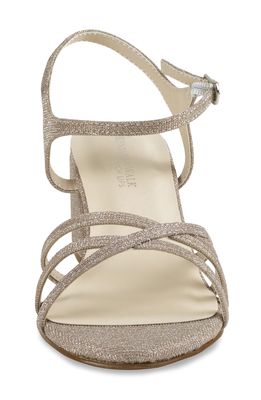 Touch Ups Delilah Ankle Strap Sandal in Champagne