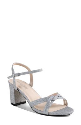Touch Ups Elle Ankle Strap Sandal in Silver