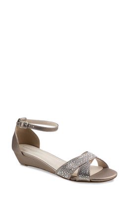 Touch Ups Iris Ankle Strap Sandal in Champagne