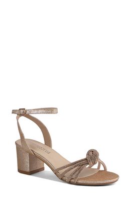 Touch Ups Libra Ankle Strap Sandal in Champagne