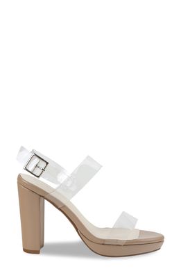 Touch Ups Nova Slingback Sandal in Clear