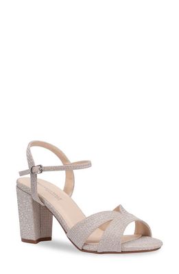 Touch Ups Riley Ankle Strap Sandal in Champagne 