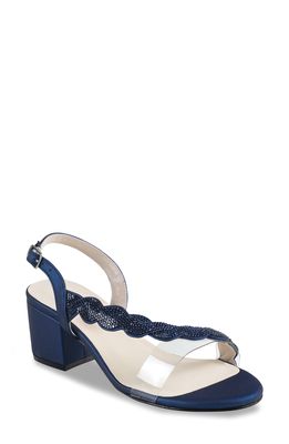 Touch Ups Ruby Slingback Sandal in Navy