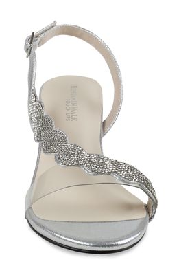 Touch Ups Ruby Slingback Sandal in Silver