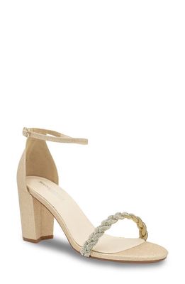 Touch Ups Whitney Ankle Strap Sandal in Champagne