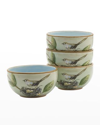 Toulouse Green Small Bowls, Set of 4
