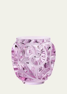 Tourbillons Pink Luster Vase, 5"