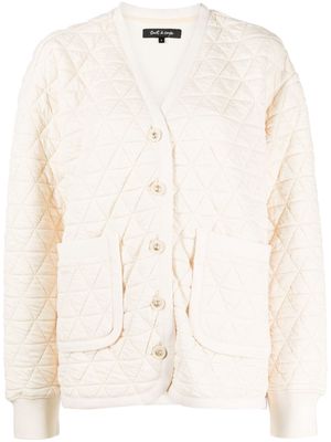 tout a coup quilted button-up jacket - Neutrals