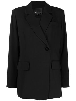 tout a coup single-breasted blazer - Black