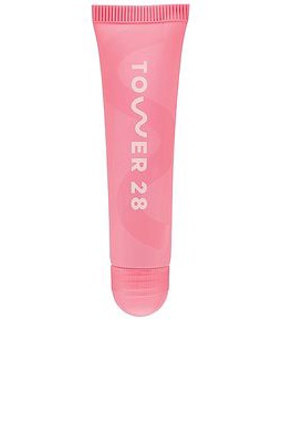 Tower 28 Lipsoftie Tinted Lip Treatment in Watermelon Kiwi.