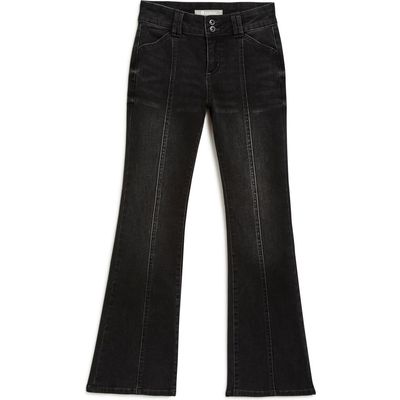 Tractr Kids' Flare Jeans in Black Wash 