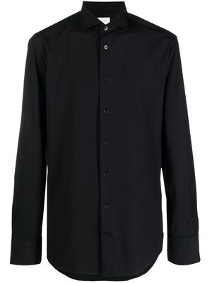 Traiano Milano cutaway collar dress shirt - Black
