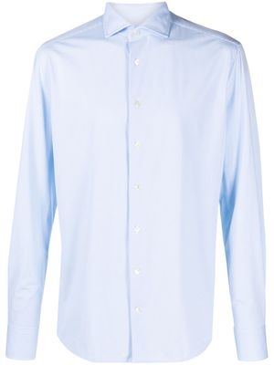 Traiano Milano cutaway collar dress shirt - Blue
