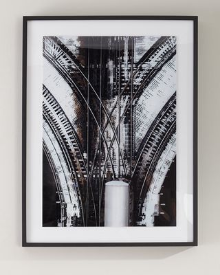 "Train Tracks" Photography Print on Photo Paper Framed Art
