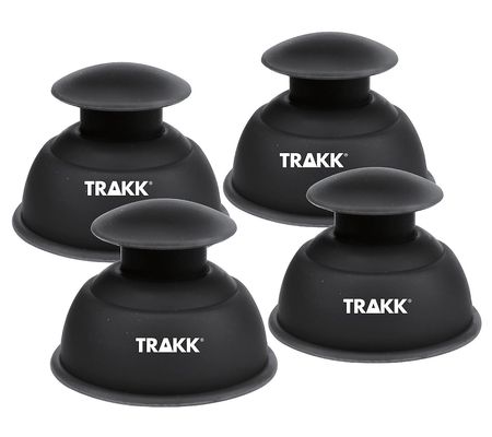 TRAKK Set of 4 Cupping Therapy w/ Carry Bag