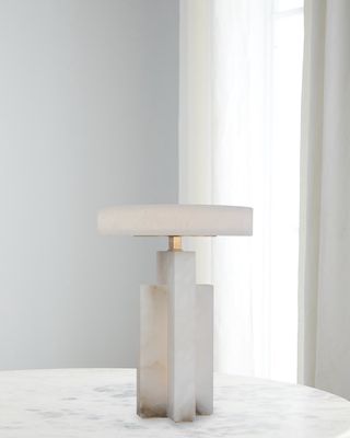 Trancas Alabaster Table Lamp by Kelly Wearstler