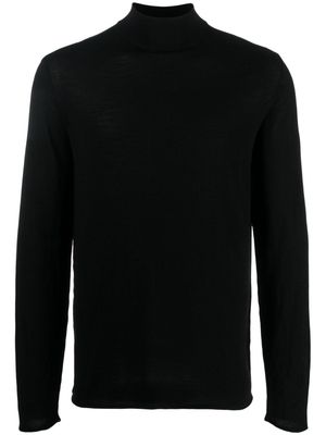 Transit high-neck wool jumper - Black