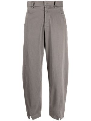 Transit high-waisted tapered-leg trousers - Grey