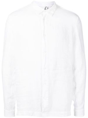 Transit long-sleeved button-up shirt - White