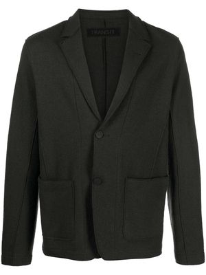 Transit single-breasted knitted blazer - Brown