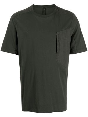 Transit slit-pocket cotton-blend T-shirt - Grey