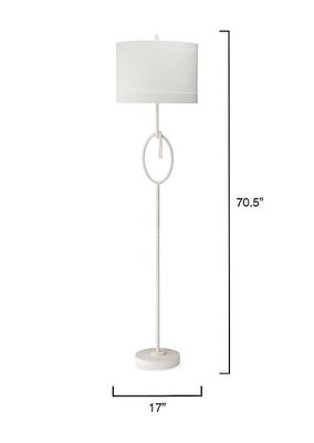 Transitional Knot Floor Lamp