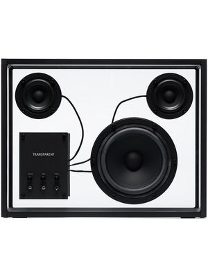 Transparent large Transparent speaker - Black