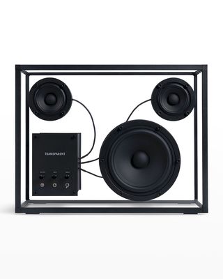 Transparent Speaker, Black Wire